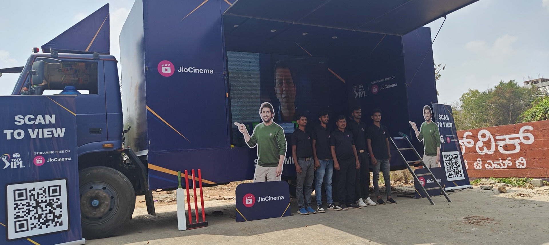 Jio — IPL Jio Van Experiential Campaign
